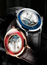 Original Painting Dial automatic Sapphire Crystal Glass Watch - Inspirational Watches
