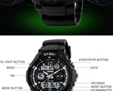 Shockproof Waterproof Electronic Watch Inspirational Watches