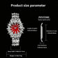 Special-shaped lightning dragon scale spike soldering watch design heavy industry trend Y2K Watches Quirky Quartz Wristwatches Inspirational Watches