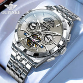 Automatic Luxury Waterproof Hollow Skeleton Watch - Inspirational Watches