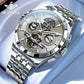 Automatic Luxury Waterproof Hollow Skeleton Watch - Inspirational Watches