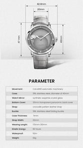 Moon Phase Original Astronomer Mechanical Inspirational Watches