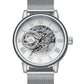 Luxury Fashion Skeleton Mechanical Hand Wind Watch for Men Inspirational Watches