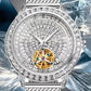 Diamonds Face Tourbillon Mechanical Luminous Waterproof Mechanical Inspirational Watches