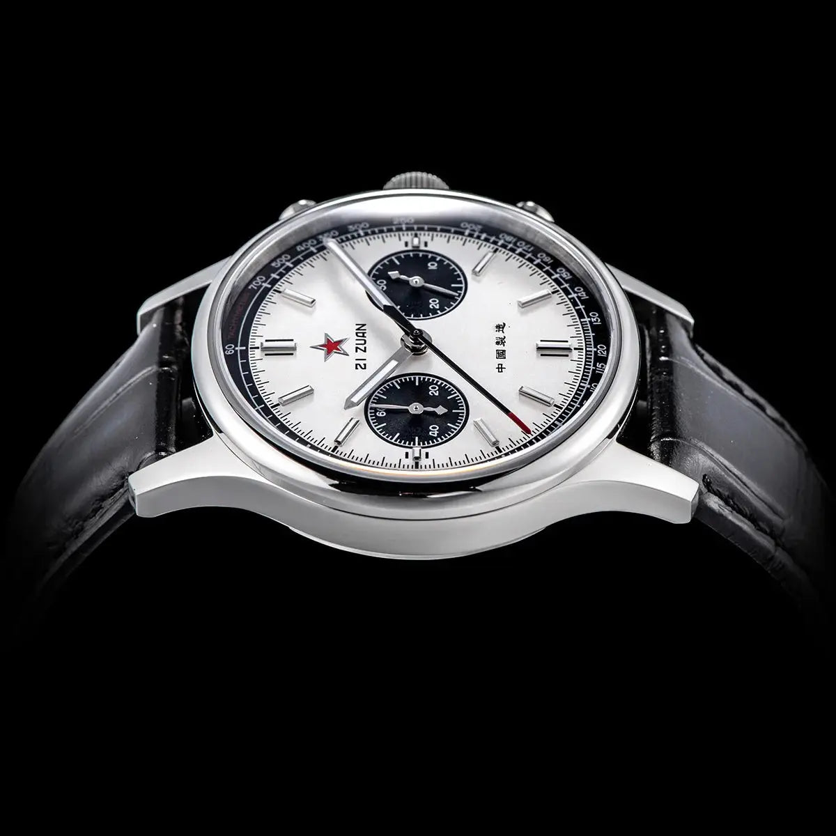 1963 Panda Pilot Chronograph Watch Air Force Sapphire - Inspirational Watches