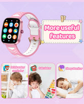 Multifunctional HD Touch Screen Music Games Kids Smartwatch Inspirational Watches