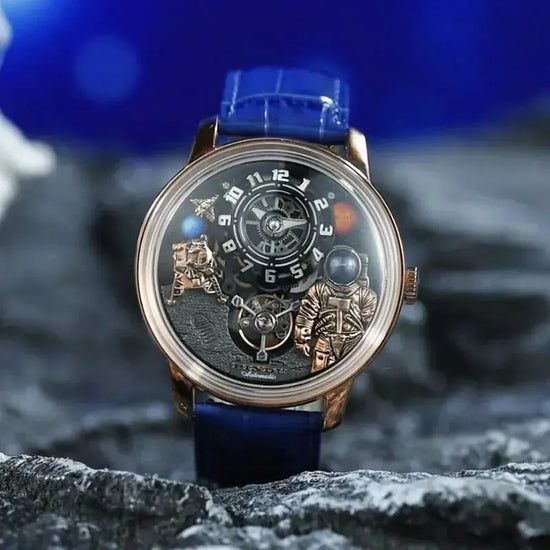 Space Series Unique Design Three-dimensional Dial Mechanical Watch - Inspirational Watches