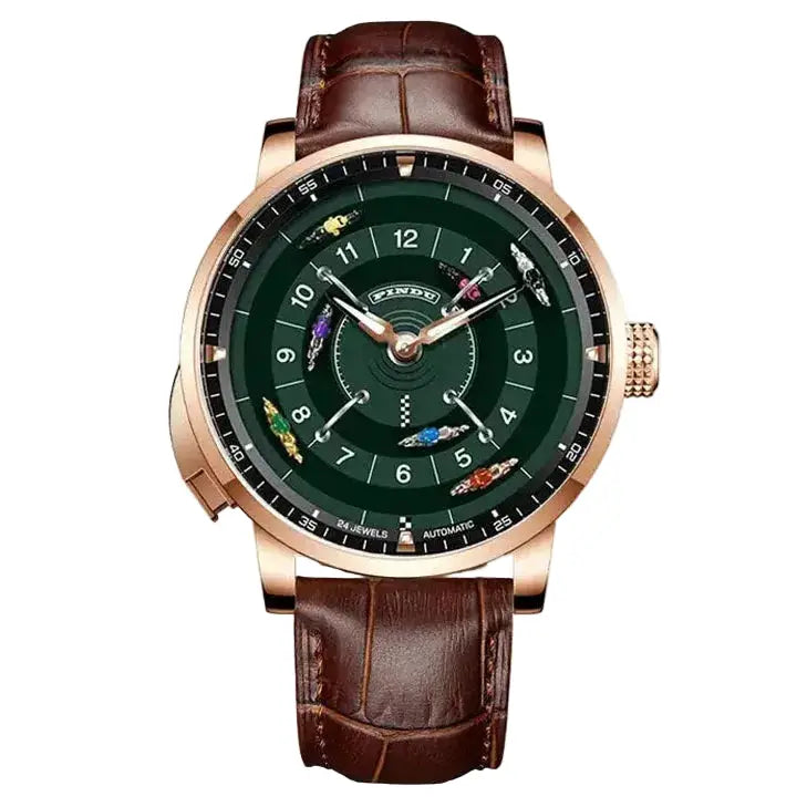 Horse Gambling Automatic Mechanical Watch Inspirational Watches