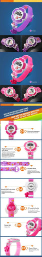 Flower Electronic Kids Watch Inspirational Watches