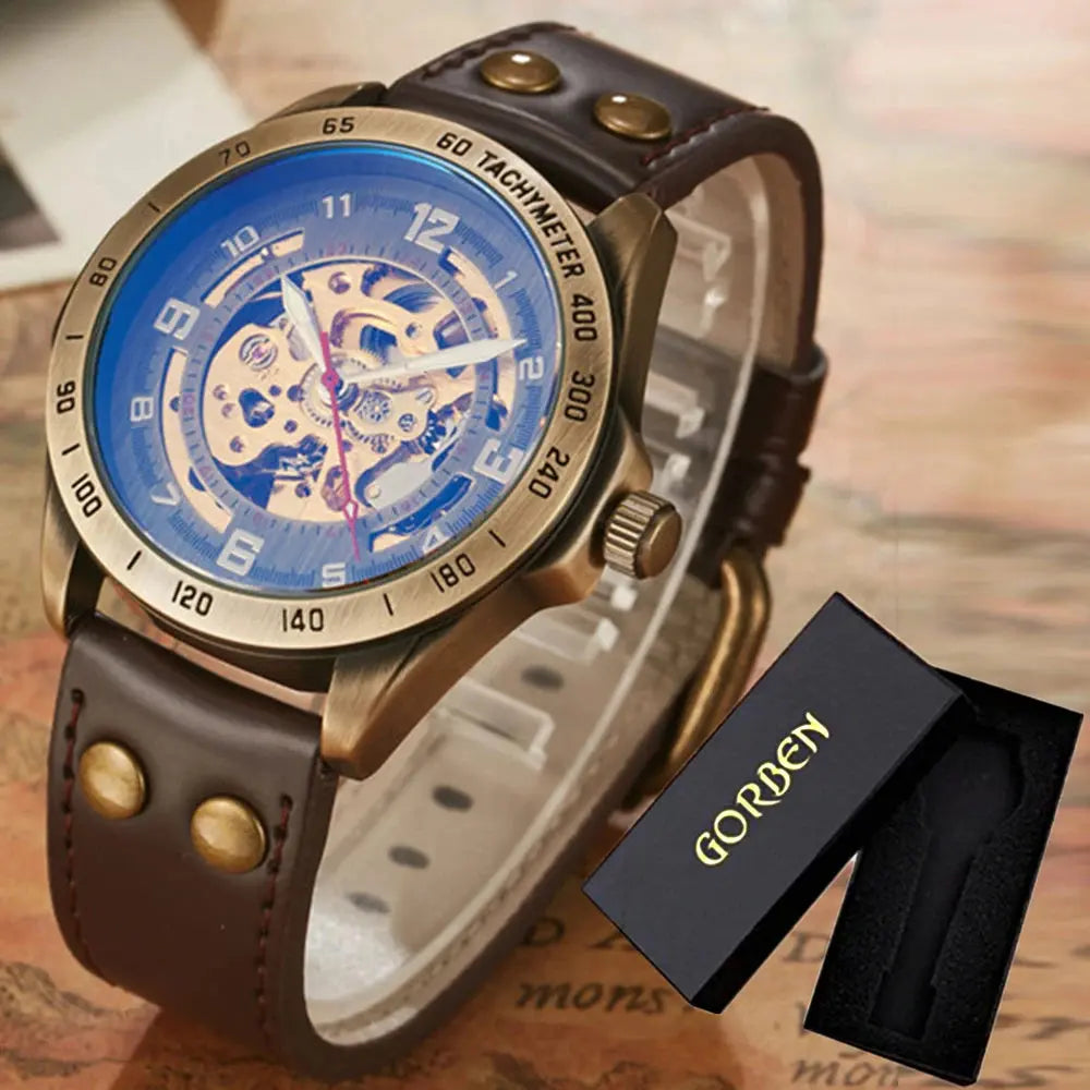 Retro with Genuine Leather Inspirational Watches