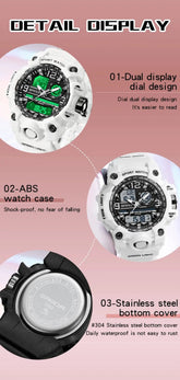 LED Digital Sport Watch Waterproof Inspirational Watches