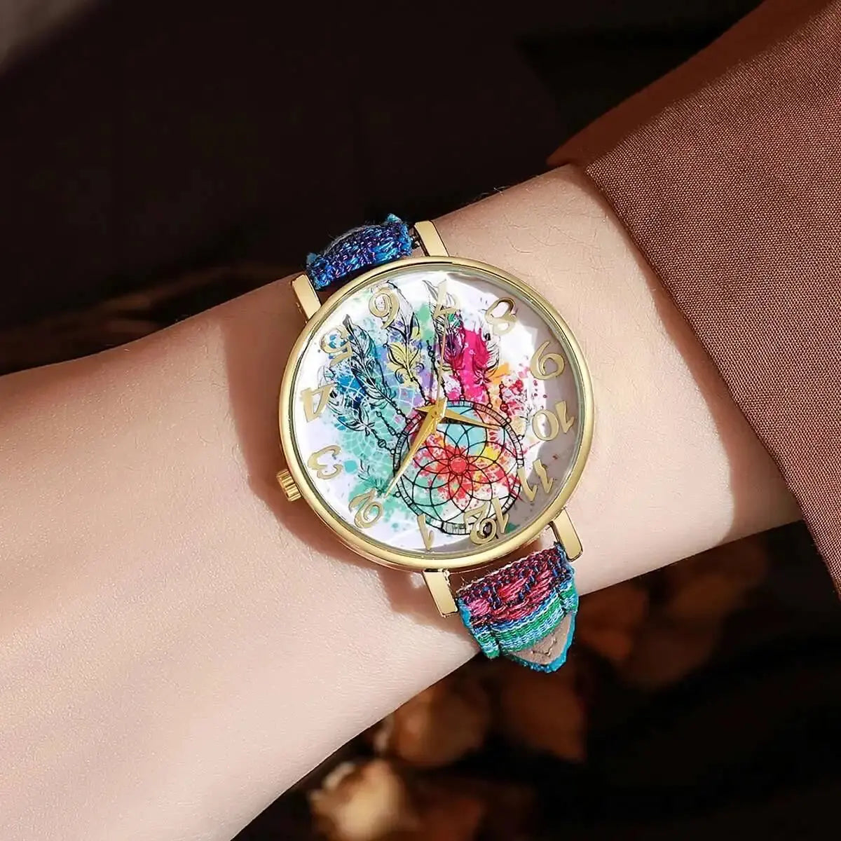 Vintage Flowers Watch Inspirational Watches