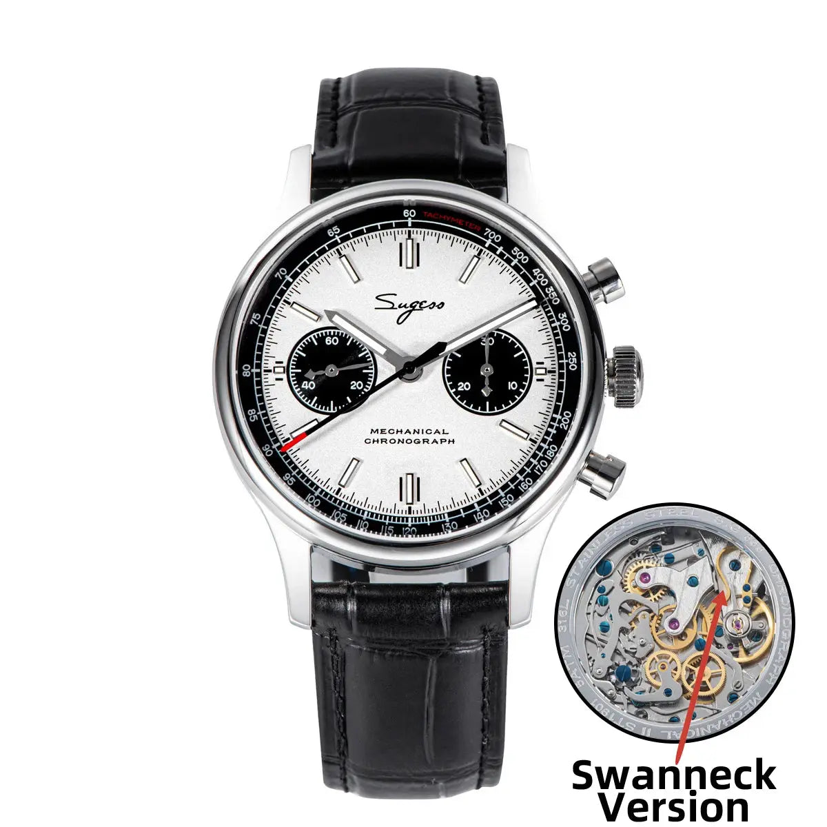 Chronograph Panda Wristwatch Air Force Sapphire Waterproof Inspirational Watches