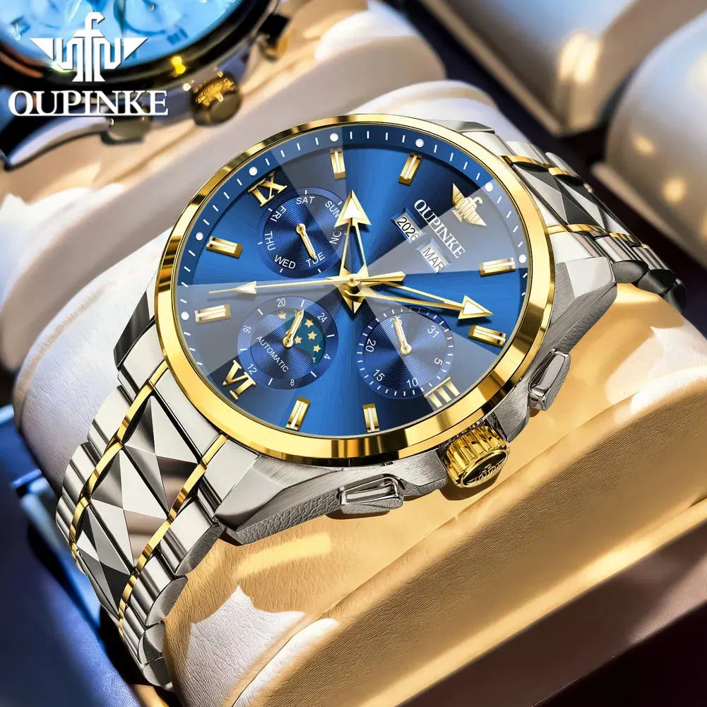 Luxury Business Moon Phase Watch - Inspirational Watches