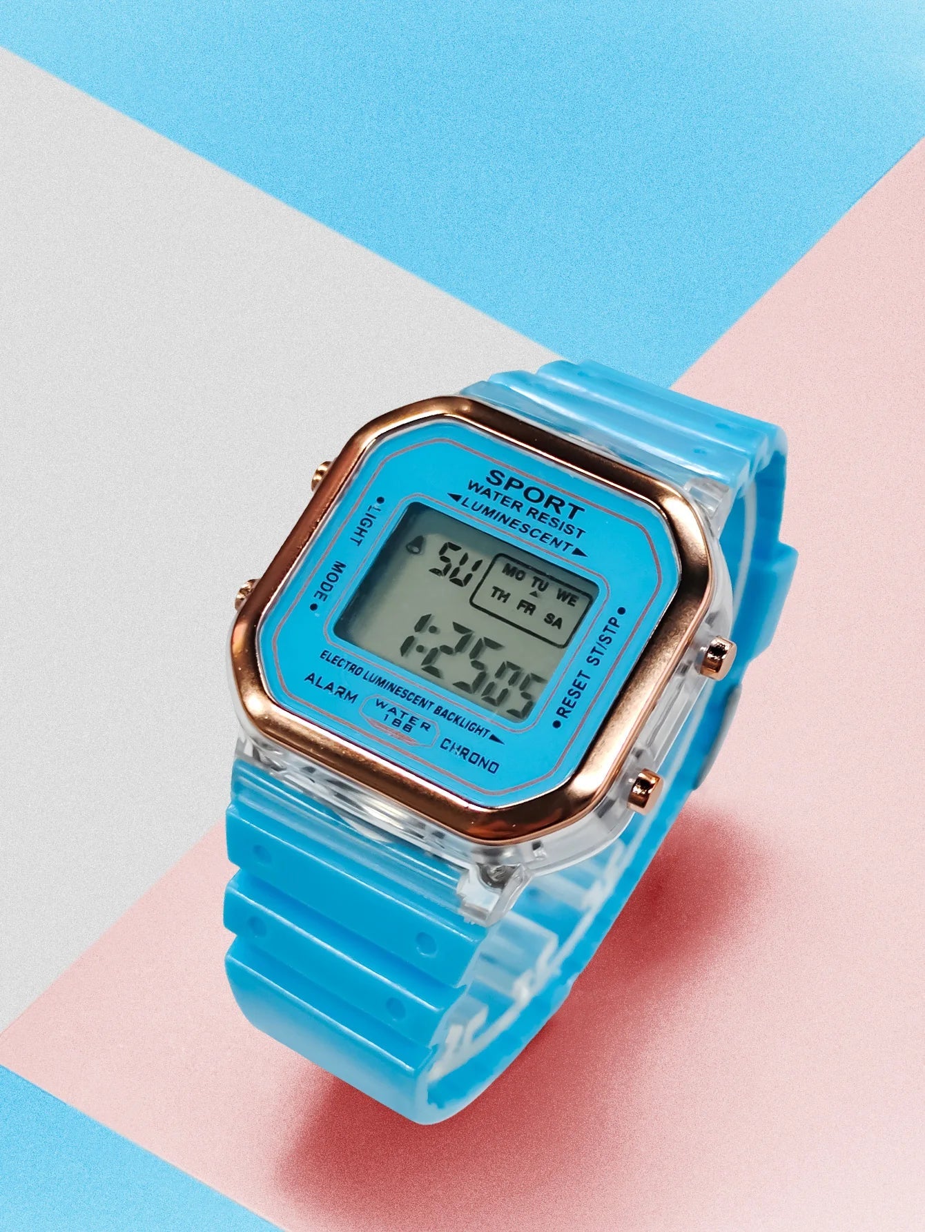 Multifunctional LED Digital Kids Sports Watch Inspirational Watches