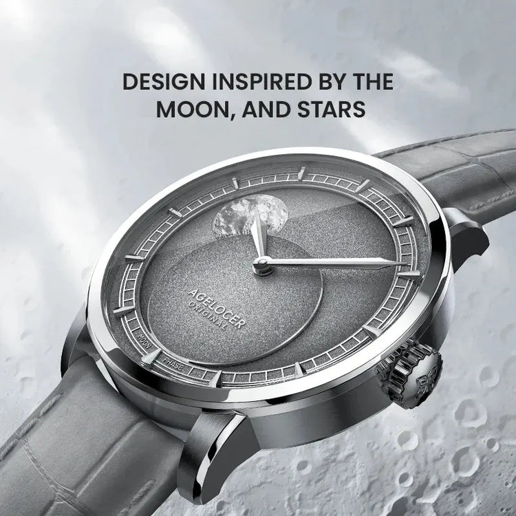 Moon Phase Original Astronomer Mechanical Inspirational Watches