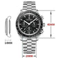 Luxury Business Mens Watches Chronograph AR Sapphire Mirror Waterproof - Inspirational Watches