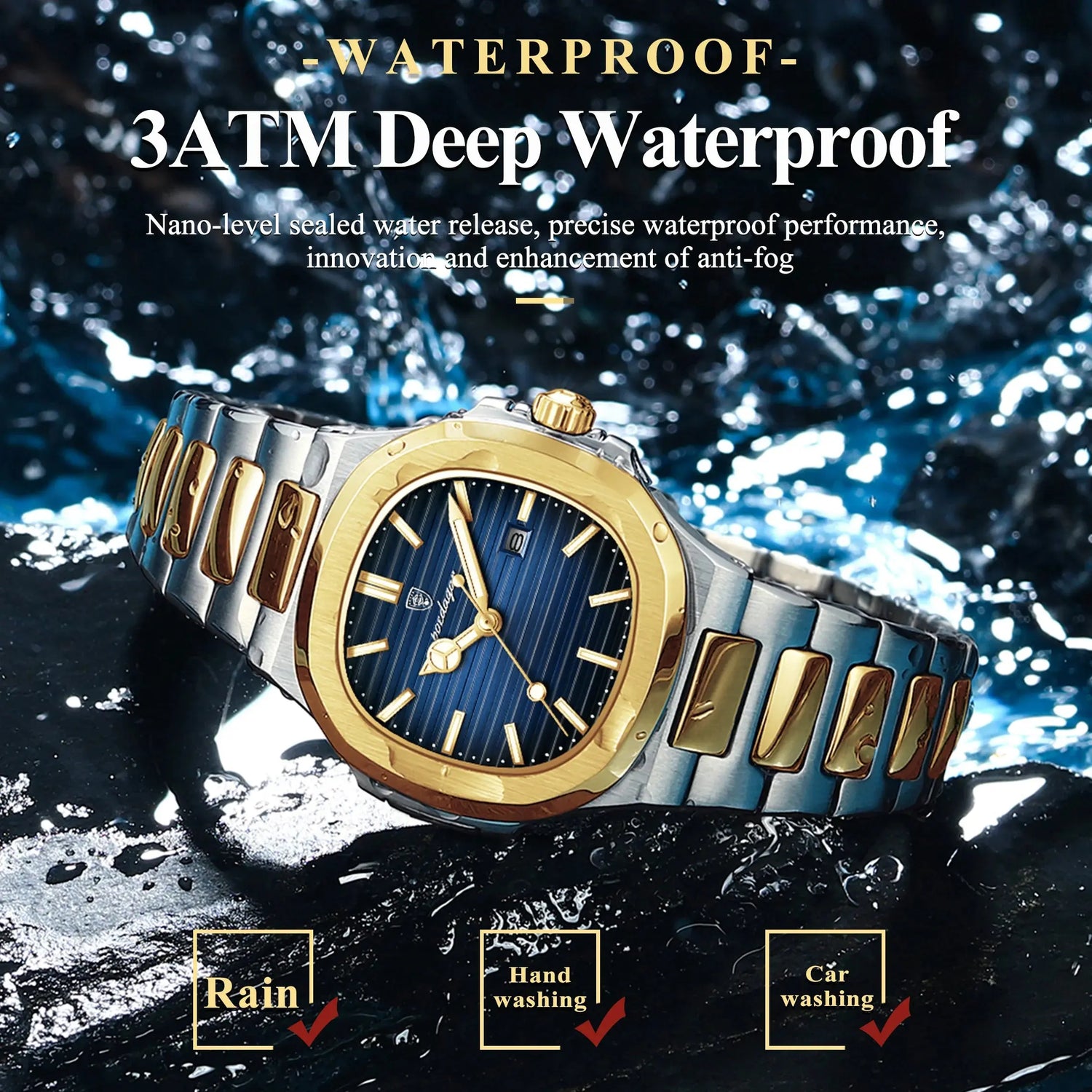Luxury Waterproof Luminous Woman watch Inspirational Watches