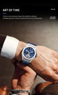 Moon Phase Automatic Luxury Fashion Business Watch Inspirational Watches