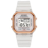 Multifunctional LED Digital Kids Sports Watch Inspirational Watches