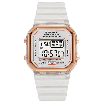 Multifunctional LED Digital Kids Sports Watch Inspirational Watches
