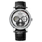 Automatic Mechanical Skeleton Watch Leather Strap Inspirational Watches