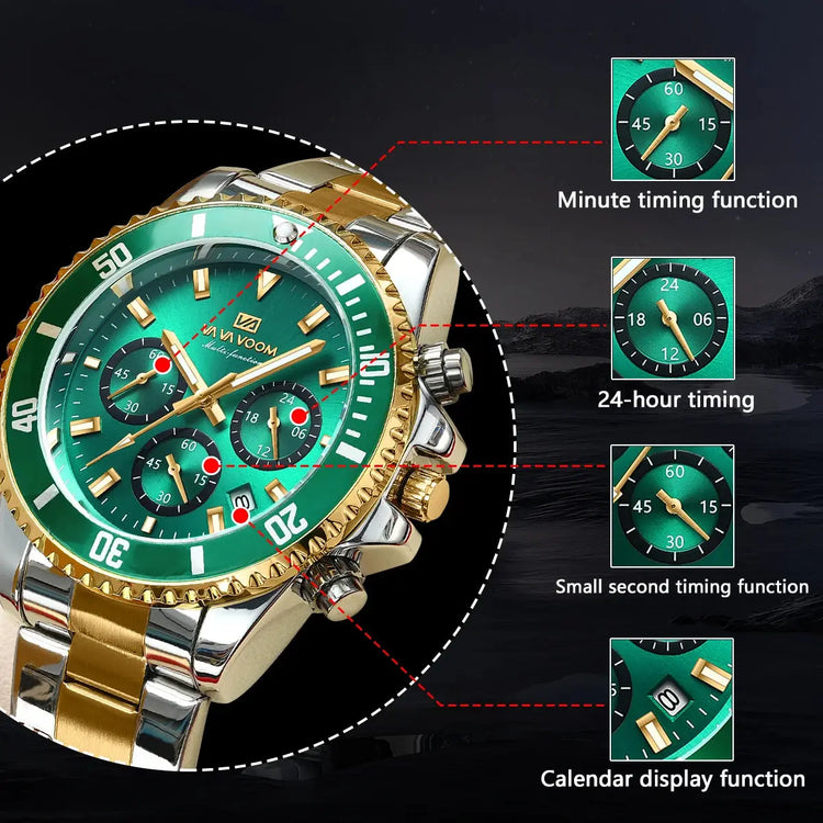 Multifunctional luxury business style Watch Inspirational Watches