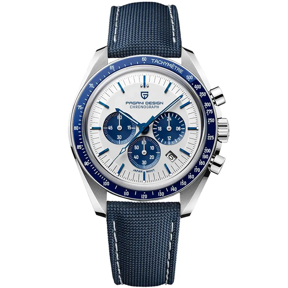 Luxury Business Mens Watches Chronograph AR Sapphire Mirror Waterproof - Inspirational Watches