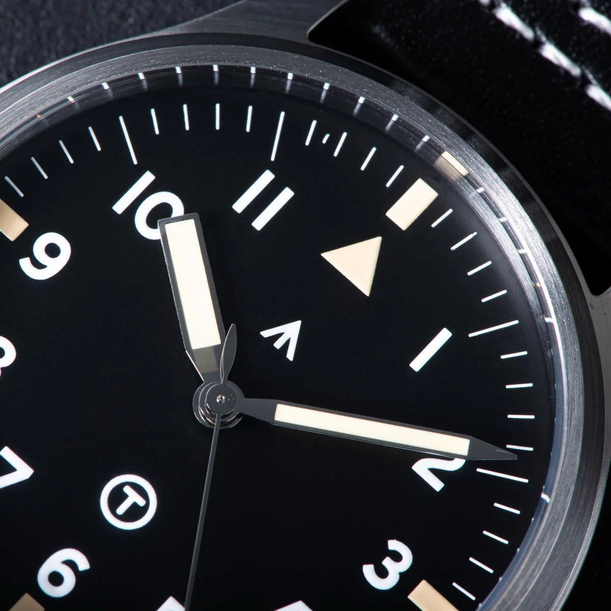 SEESTERN Watch Automatic Mechanical Wristwatches NH35 Movement Military Full Luminous Sapphire Crystal Waterproof Army Air Force Inspirational Watches