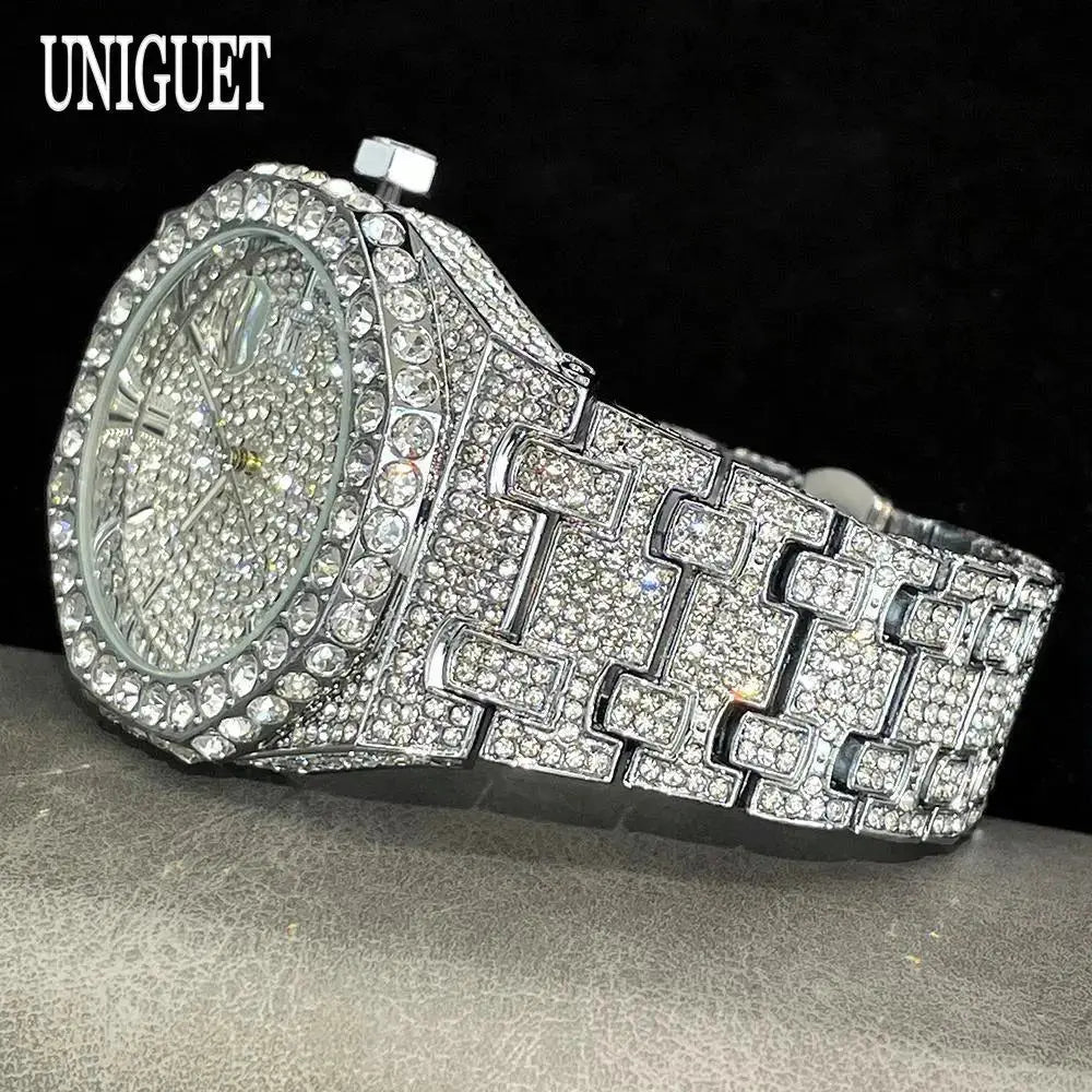 Luxury Iced Out Waterproof Watch - Inspirational Watches