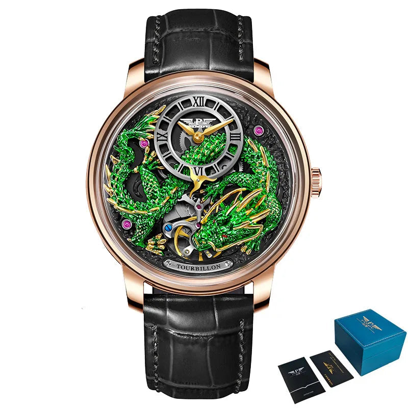 PINDU Develops And Designs New M2797B Automatic Mechanical Watch Men Watches 45.5MM Luxury High-end Quality Wristwatch Men Gift Inspirational Watches