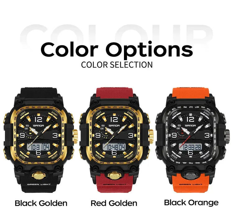 Multi functions Sports Wristwatch Inspirational Watches