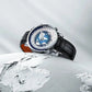 World Time Luxury Business Formal Automatic Mechanical Inspirational Watches