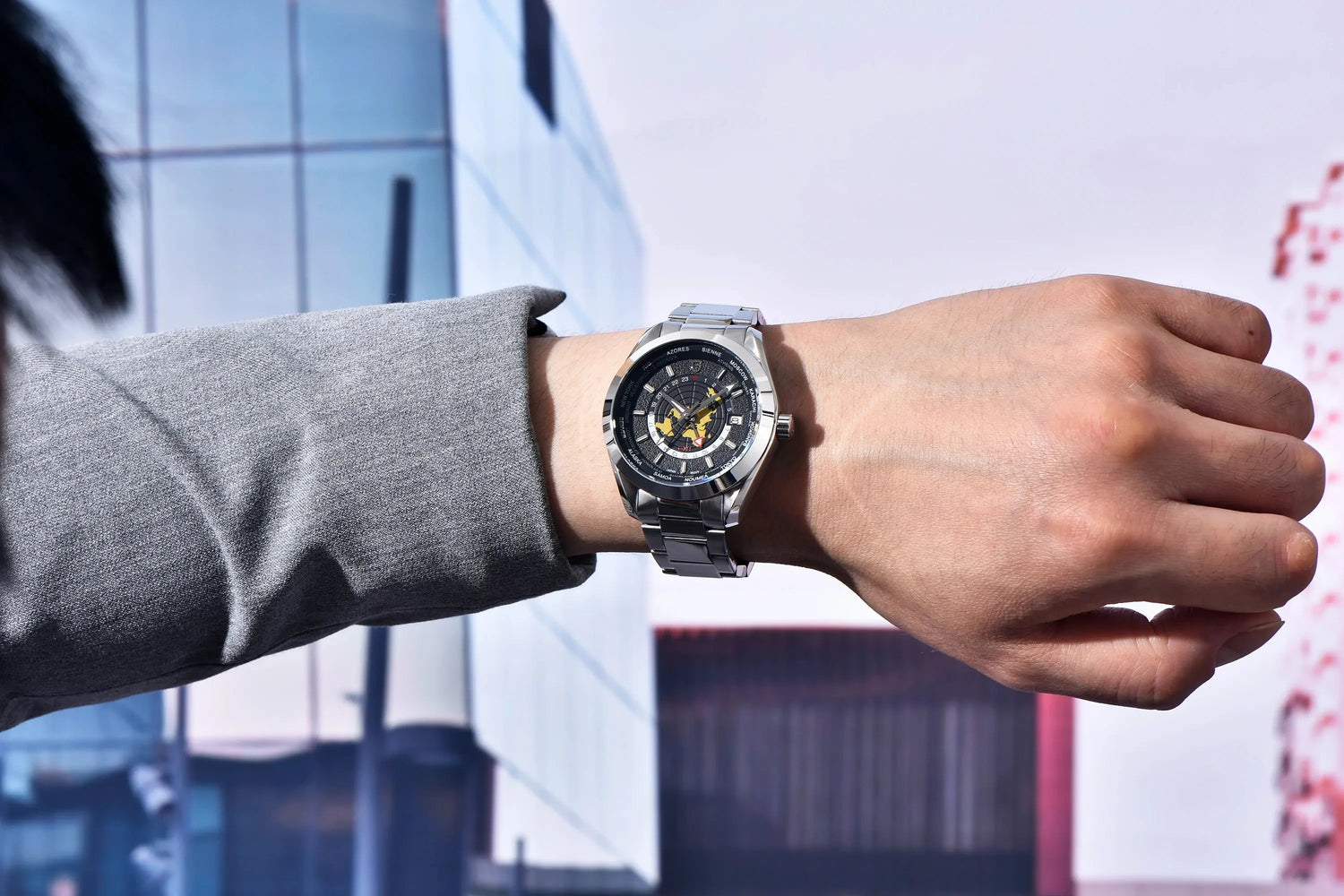 Light Luxury NH34A Movement Sapphire Glass Man watch 316L All Steel Waterproof Inspirational Watches