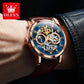 Skeleton Moon Phase Automatic Tourbillon Watch Inspirational Watches