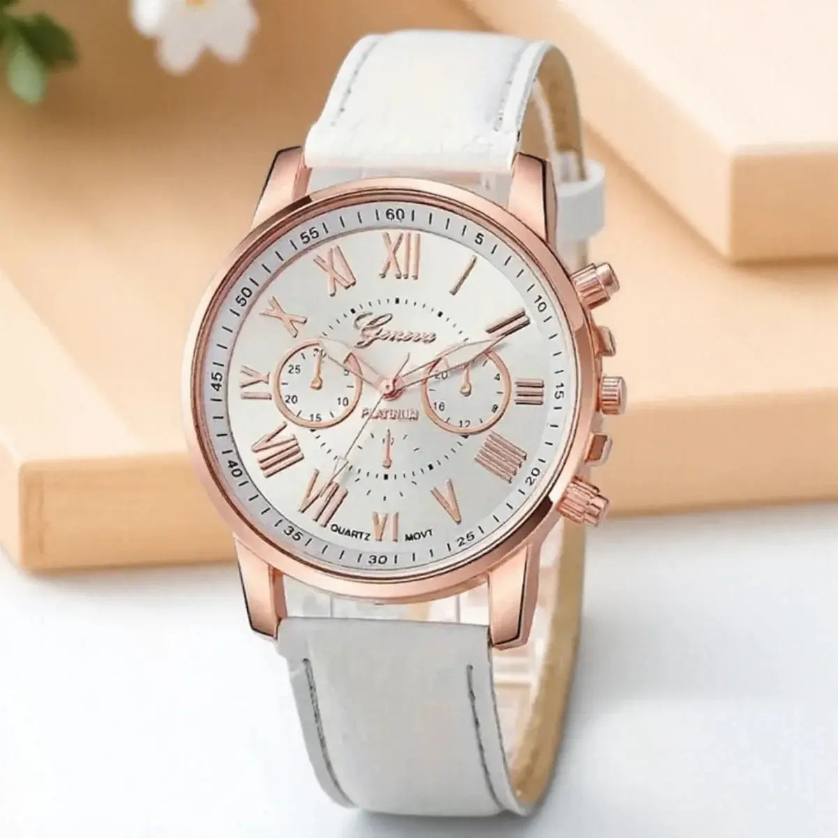 Stylish Women Watch Roman Numerals Three Eye Six Pin - Inspirational Watches