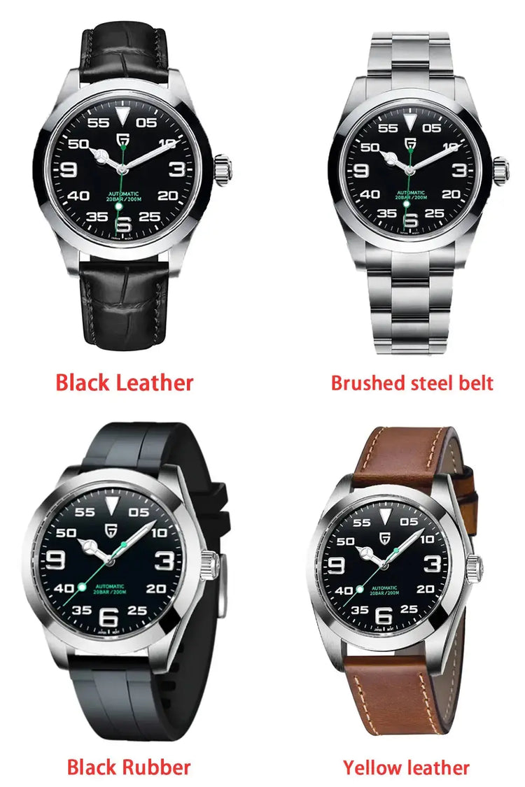 Automatic Watches Japan Mechanical Wristwatches Luxury Sapphire Glass AR Coated Inspirational Watches