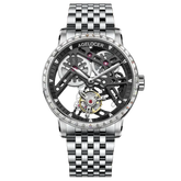 Tourbillon Luxury Skeleton Manual Mechanical Inspirational Watches