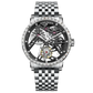 Tourbillon Luxury Skeleton Manual Mechanical Inspirational Watches