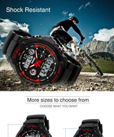Shockproof Waterproof Electronic Watch Inspirational Watches
