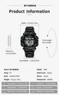 50M Waterproof Luminous LED Digital for Kids Watch Inspirational Watches
