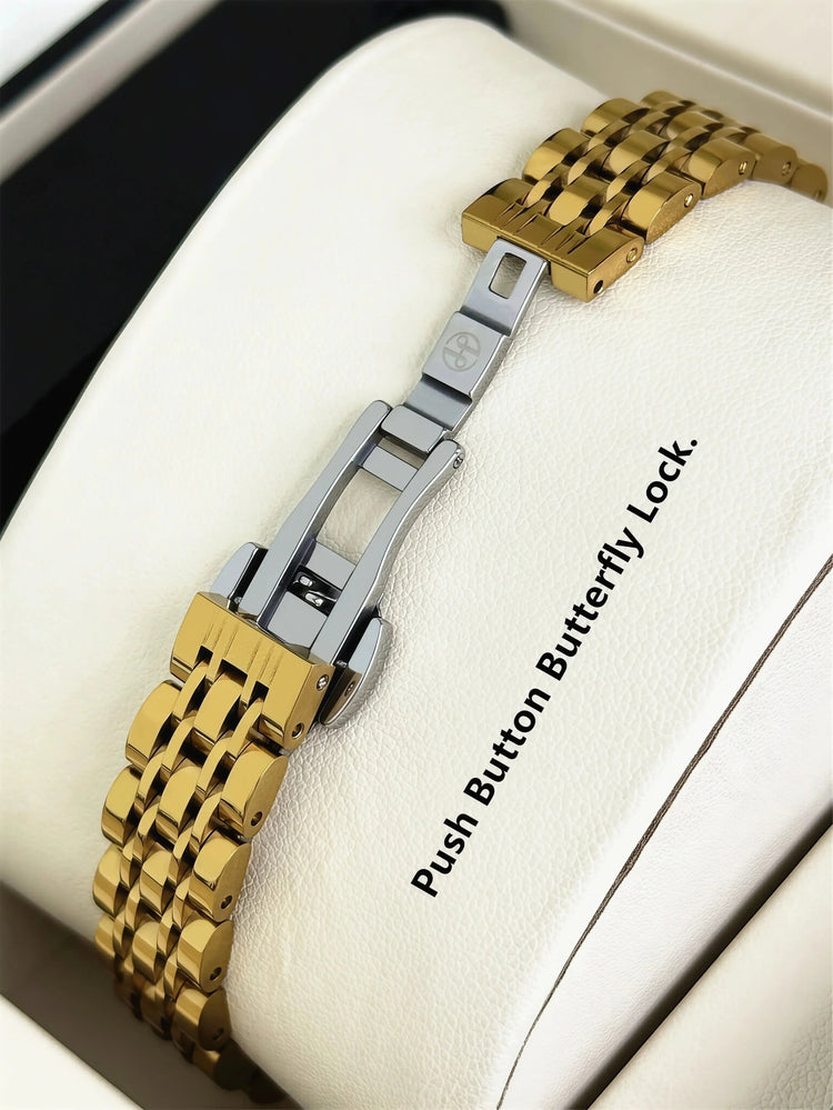 Luxury Stainless Steel Women&