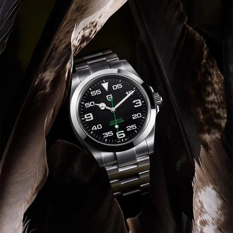Automatic Watches Japan Mechanical Wristwatches Luxury Sapphire Glass AR Coated Inspirational Watches