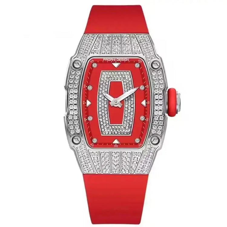 Fashion Women Creative Diamond Inlaid Waterproof Watches - Inspirational Watches