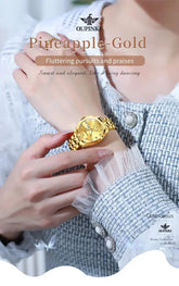 Gold Phoenix Women Luxury Swiss Certified Automatic Mechanical Watch - Inspirational Watches