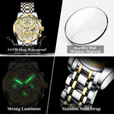 Original chronograph Stainless Steel Watches Inspirational Watches
