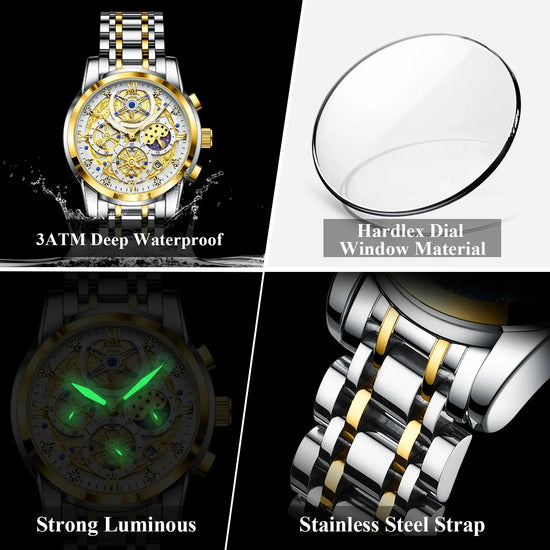 Original chronograph Stainless Steel Watches Inspirational Watches