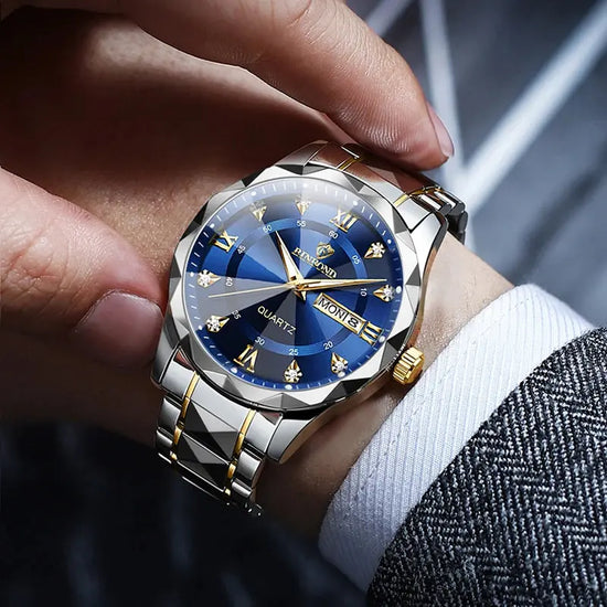 Original Waterproof Luminous Dual Calendar Watch Inspirational Watches