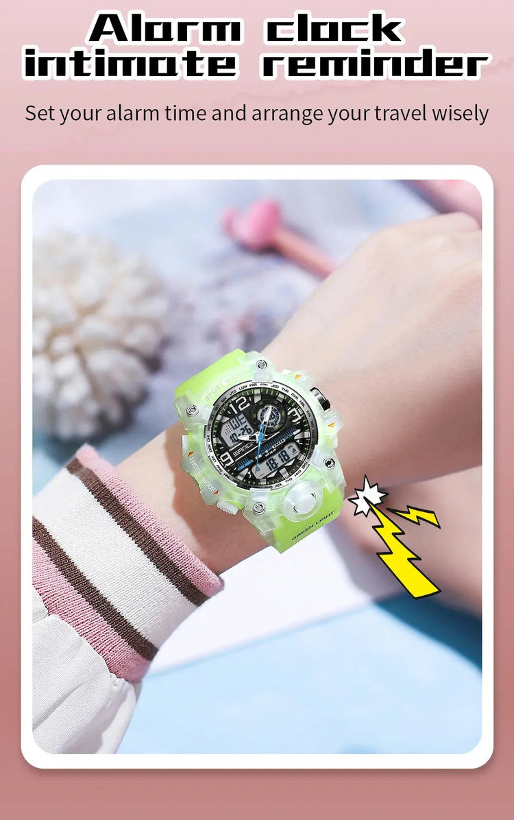 LED Digital Sport Watch Waterproof Inspirational Watches