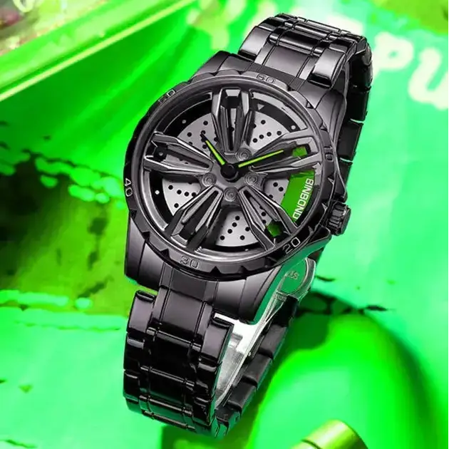 Automotive Wheel Hub Watch Inspirational Watches